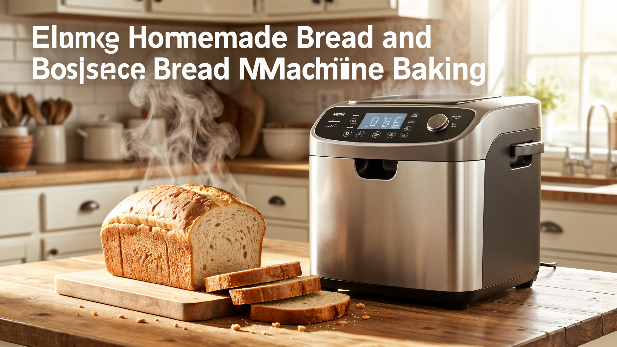 Fresh bread and bread machine